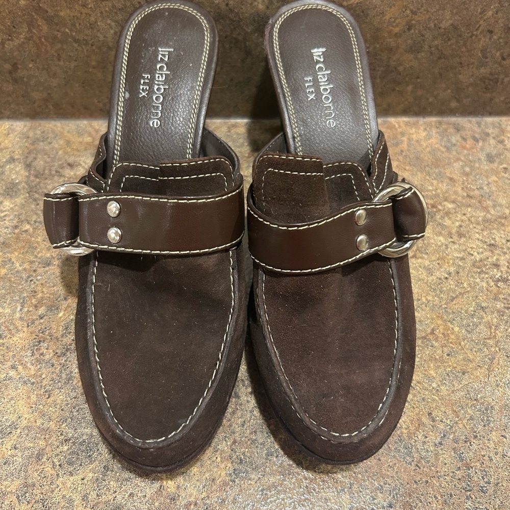 Liz Claiborne flex mules size 6 1/2 women’s